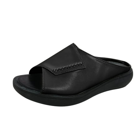 

Vividue Slides for Women and Men Recovery Sandals with Arch Support Unisex Double Buckles Adjustable Cloud Slippers Fashion Thick Soled Women Sandals CasualToe Slip On Beach Slippers