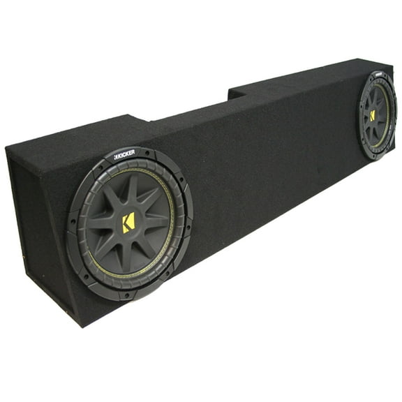 2013-SUB-PACKAGES HiFiSoundConnection Dodge Ram Truck Dual 10" Kicker Comp C10 Subwoofer