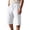 b-8White36, variant on PIMSSY Men Casual Shorts Summer Comfortable Breathable Lightweight Loose Fit Plain Design Everyday Wear Stretch Solid Color Outdoor Male Trendy Bottoms