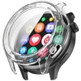thumbnail image 1 of For Xiaomi Watch S4 S4 eSIM Version Watch Case PC Frame Cover with Tempered Glass Screen Film - Gree, 1 of 5