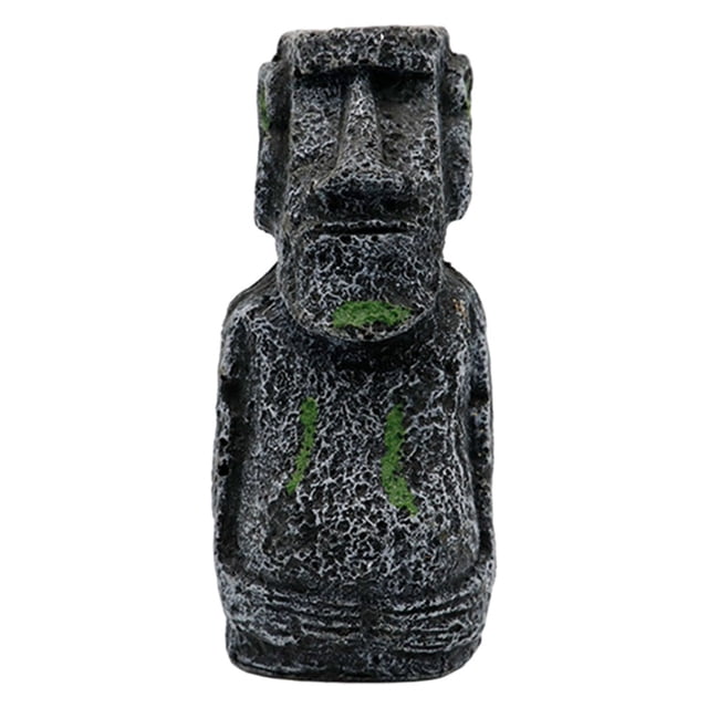 Estatua de isla de acuario Estatua de isla Monolito Decoración Decoración de acuario para Los 5x3x12cm