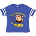 thumbnail image 3 of Inktastic Little Monkey 2nd Birthday Boy Boys Toddler T-Shirt, 3 of 5