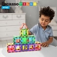thumbnail image 3 of Set de bloques de construcción PicassoTiles, 42 unidades, magnéticos, para niños a partir de 3 años, 3 of 7