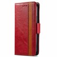 thumbnail image 5 of Case for Motorola Moto G51 Cover Leather Wallet Folio Case Book Design Flip Magnetic Closure - Red, 5 of 5