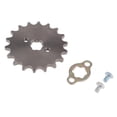 thumbnail image 3 of 420 Ptos de Rueda Dentera de Piñón para Moto de 110 Cc / 125 Cc, Φ 20 Mm / 17 Mm Seleccionable 420-18T-17mm Macarena Piñón del motor, 3 of 7