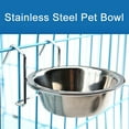 Pet Enjoy Stainless Steel Hanging Pet Bowls for Small Medium Large Dogs and Cats Collection