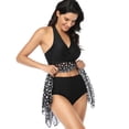 thumbnail image 4 of Trajes de baño para mujer Top de dos piezas con pantalones cortos de bikini, trajes de baño con control de barriga Zhivalor BST2002381-3, 4 of 5