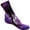 Purple Galaxy, variant on Adult Unisex Classic High-Top Sand Socks, Color: Nebula, Size: M
