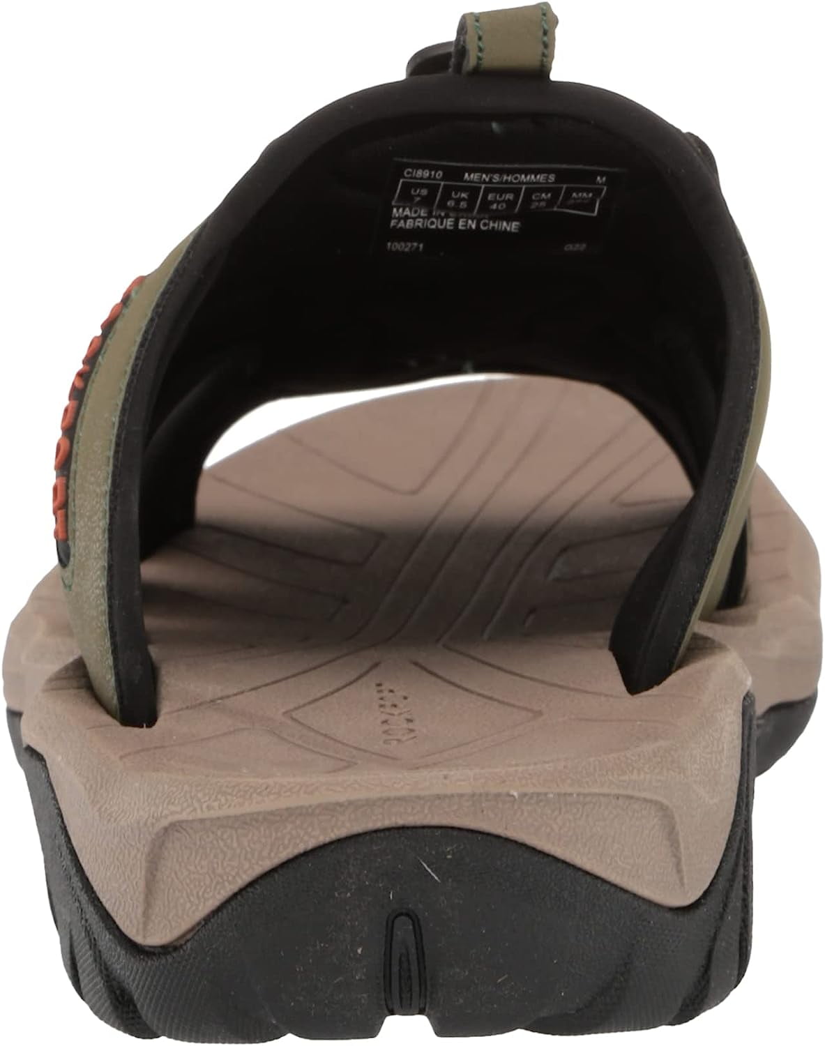 Rockport Mens Byron Bungee Slide Sandal, Adult, Olive, 7 M  display picture 3