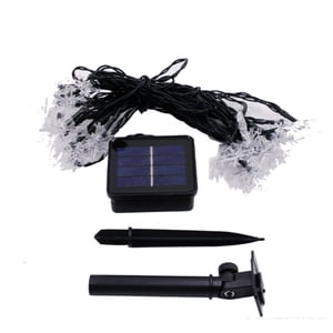 Lumières à cordes Dragonfly 20FT/6M 30 LED Lumières solaires avec 8 Modes d'éclairage