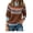 062Brown, variant on Womens Vintage Fair Isle Sweater Casual Loose Fall Winter Warm Knitted Pullover Sweaters Alsol Lamesa