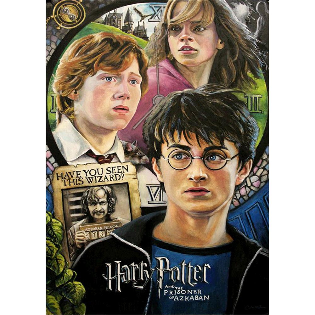 Harry Potter Flying Car 5D Diamond Painting Full Drill DIY Embroidery