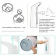 thumbnail image 2 of Automatic Dispenser Battery Power 400ml Intelligent Touchless IR Sensor Hand Wash Household Dining Bathroom Cleaning Dark Wood Color, 2 of 9