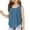 Blue, variant on Girls Casual Sleeveless Solid Color Tank Top for Everyday Wear School and Outdoor Activities Comfortable Stretchy Round Neck Tee for Kids Ages 4 To 14 Years Toddler Girl T Shirts Baby Girl