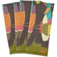 thumbnail image 6 of Easter Chicken Eggs Kitchen Tea Towels Set of 6 Absorbent Hand Dish Towels, Vintage Dishcloths Lint-Free 18x28 Inch Fast Drying for Cooking Baking Home Clean, 6 of 7