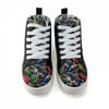 DC Super Hero Collage High Top Boy's Shoes-Size 2