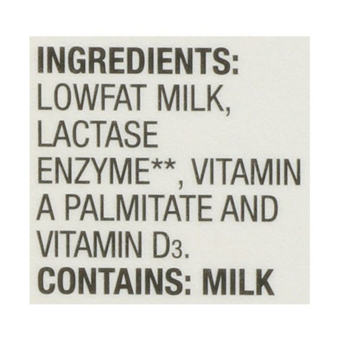 Prairie Farms 100% Lactose Free Fat Free Milk, 0.5 gal