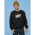 thumbnail image 2 of Pooped Today Sweatshirt Men -GoatDeals Designs, Male 4X-Large, 2 of 4