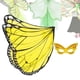 thumbnail image 5 of Disfraz de mariposa Hugo para Fiesta Cumpleaños Accesorio de fotografía Festival Amarillo negro Ala de vestuario, 5 of 9