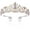 Silver Ab, variant on Silver Crystal Tiara Crowns Bride Crystal Crown with Comb Costume Hair Accessories for Women and Girls