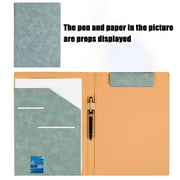 RFUGUG Leather Executive Folder, Multifunctional Business Organizer with Magnetic Closure - Durable Manager Portfolio for Contracts, Documents and Professional Meetings