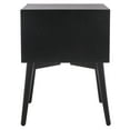 thumbnail image 3 of SAFAVIEH Scully 2 Drawer Nightstand, Black/Antique Gold, 3 of 14