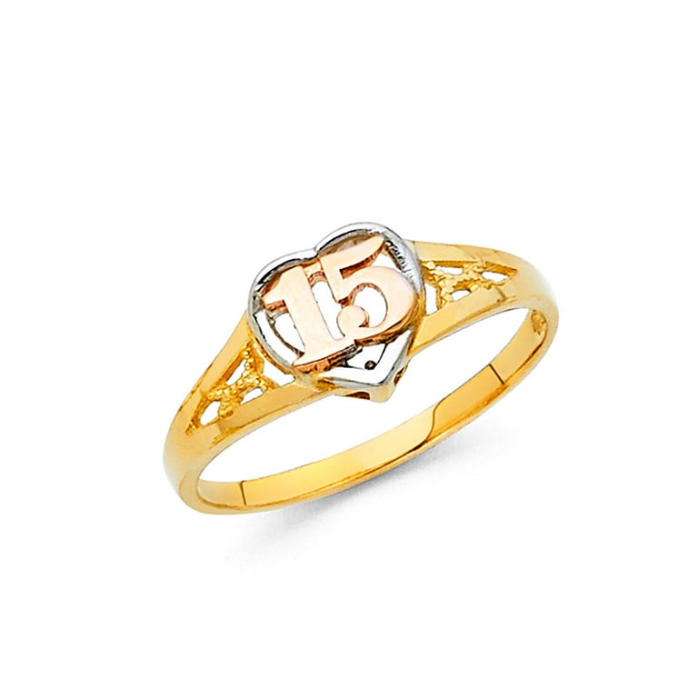 Quinceanera rings walmart sale