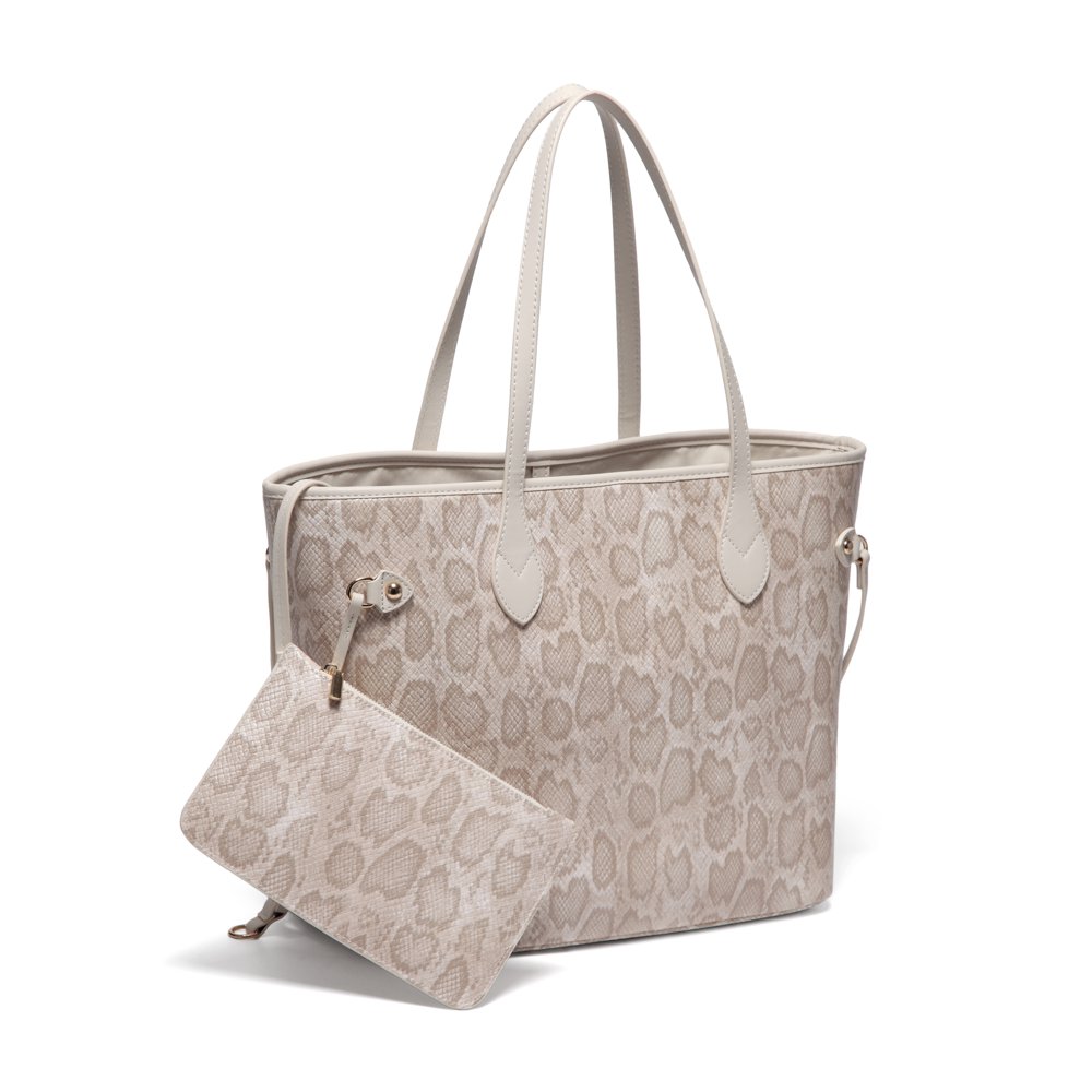 Daisy Rose Daisy Rose Tote Shoulder Bag and Matching Clutch PU