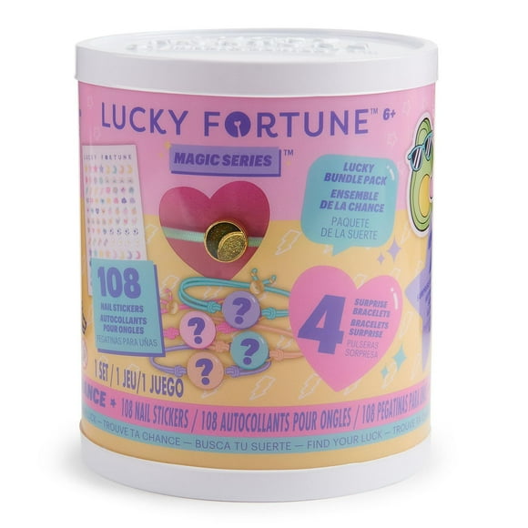 Lucky Fortune Série magique – Bracelet élastique et accessoires de couleurs changeantes – Ensemble Lucky