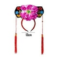 thumbnail image 2 of Aros para el pelo, diademas de estilo chino, diademas decorativas de princesa con borlas de flores chinas, 2 of 5