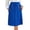 Blue, variant on Women's High Waist Pencil Skirt Double-Breasted Button down A-Line Business Casual Skirts Knee Length Flared Midi Skirts Black XXXXL