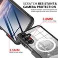 thumbnail image 5 of Casetego for Samsung Galaxy A16 5G Case,Compatible with MagSafe Full Body Shockproof with Built-in Screen Protector + Lens Protector Drop Protective Phone Cover,Black Gray, 5 of 7