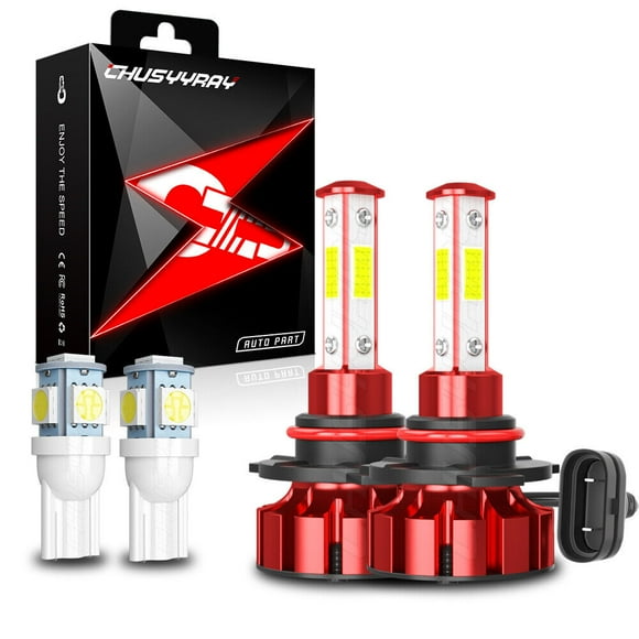 LED Headlight 9005 HB3 6000K White High Beam Bulbs For Honda Civic 2006-2015
