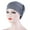 Grey, variant on Gray Women's Headbands, Women'S Cotton Turban Sleep Cap Chemo Hats Headband Muslim Turban Scarf Soft Slouchy Hair Cover,Women's Accessories Heardband