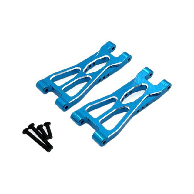 Kit de Brazo Inferior Trasero Mejorado para Coche RC para 1/12 UD1201 UD1202 UD-12PRO Piezas Mejoradas para Coche RC Azul