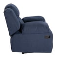 thumbnail image 4 of Sillón Reclinable TRINITY Rexon 1 Plaza Azul Marino, 4 of 8