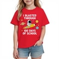thumbnail image 1 of Camiseta de Manga Corta Linda para Niños Niñas Impresión Gráfica Tee de la Escuela de la Temporada, Camisetas de Manga Corta de las Niñas Ropa de Juego Suave, 1 of 9