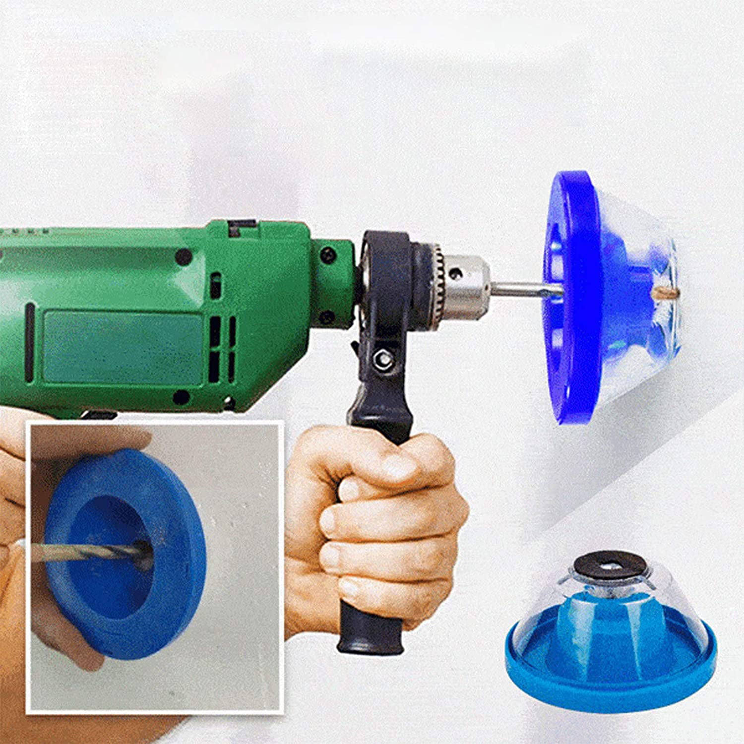 Drill Dust Collector Rubber Dust Cover Electric Hammer Drill Dust Collector W/&K0