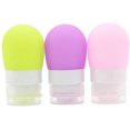 thumbnail image 1 of Botellas de viaje portátiles de silicona suave Contenedores de viaje (1.3OZ, paquete de 3) Sailing Electrónica, 1 of 6