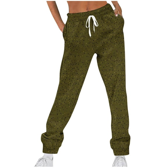 Sweatpants for Women Elastic Waist Sweat Pants Comfortable Drawstring Long Pant Baggy With Pockets