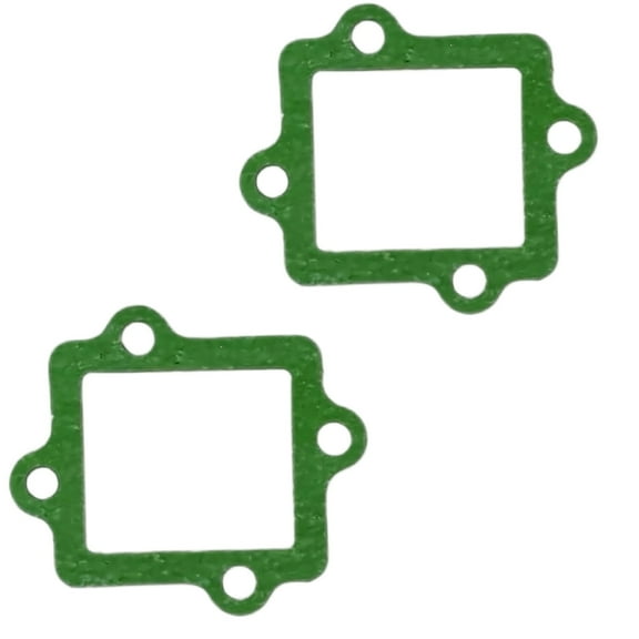 2 Reed Valve Gaskets for 50cc-90cc 2-Stroke ForChinese (1E40QMB, 1PE40QMB) engines - 44 x 38mm Center Rectangular Hole