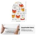 thumbnail image 2 of Susaid Cute Fox with Heart Print Winter Beanie for Men Women, Lined Beanie Soft Warm Knit Hat Ski Cuffed Cap, 2 of 6