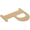 thumbnail image 2 of MPI WOOD PRODUCTS Classic Wood Letter P Decoration, 2 of 4