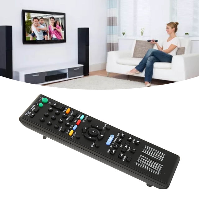 DVD Remote Control, Easily Accessible Multi Function HD Player Remote Sturdy Durable For BDP S185 BDP S270 Player