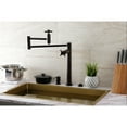 thumbnail image 2 of Kingston Brass KS8705DX Concord Deck Mount Pot Filler Faucet, Oil Rubbed Bronze, 2 of 8