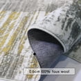 thumbnail image 5 of Hallway Runner Rug, Vintage Soft Laundry Rug Runner, Non Slip Entryway Mat, Washable Farmhouse Kitchen Area Carpet for Bathroom Bedroom Laundry Room (2'x 6' Yellow), 5 of 9