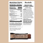 Barebells Protein Bars with 20g High Protein, 1.9oz Bars, Caramel Cashew - 24 Count