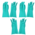 thumbnail image 4 of 3 pares de guantes de trabajo de caucho de nitrilo de seguridad resistentes a productos químicos protectores de manos industriales, 4 of 14