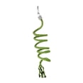 thumbnail image 3 of Percha de cuerda de pájaros 150 cm loro perca para espiral para cacatillas verde, 3 of 8