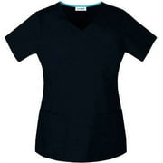 Scrubstar Women's Premium Collection Stretch Mock Wrap Scrub Top